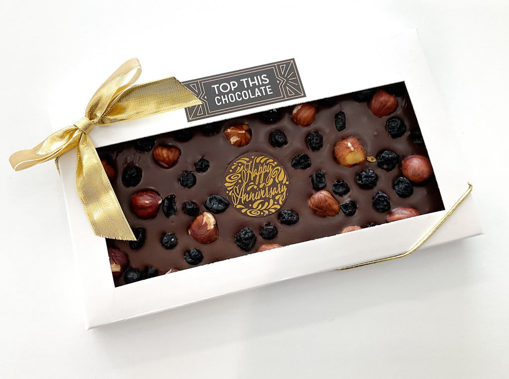 Happy Anniversary Chocolate Bar with Bow