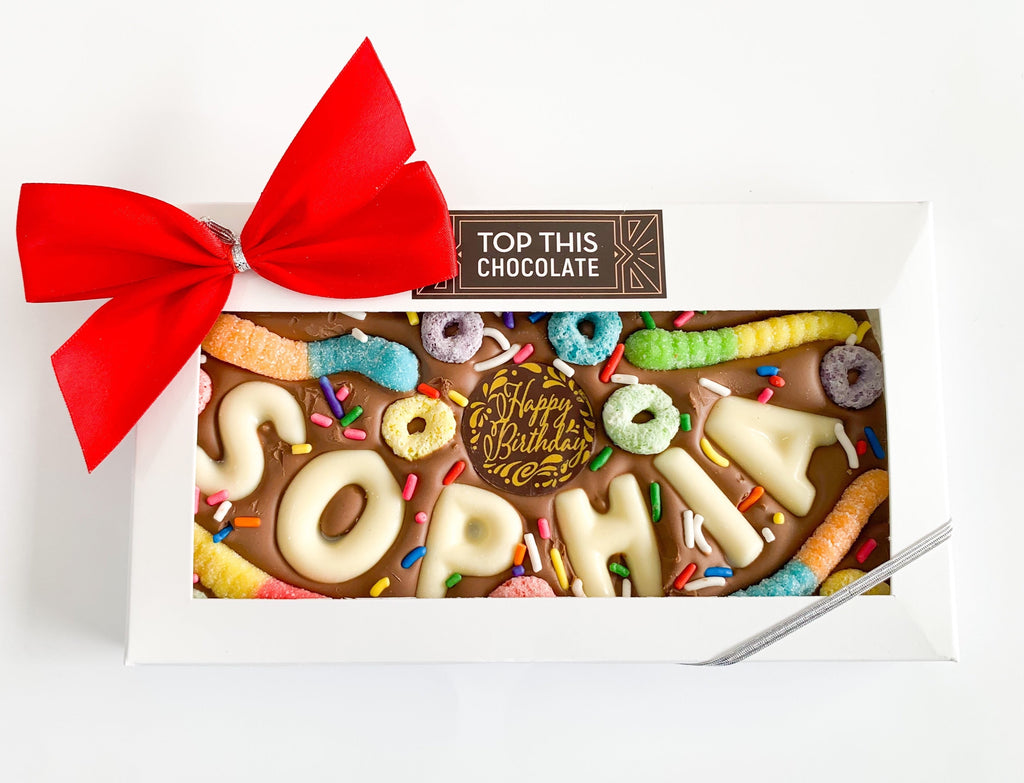 Happy Birthday Sophia Chocolate Bar