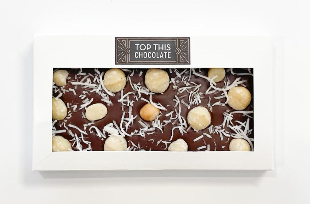 Macadamia Coconut Chocolate Bar