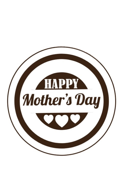 Happy Mother's Day Chocolate Plaque