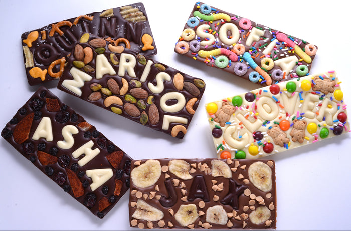 Chocolate Bars with Names