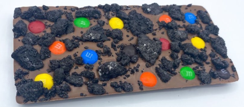 Oreo Cookie M&M Chocolate Bar
