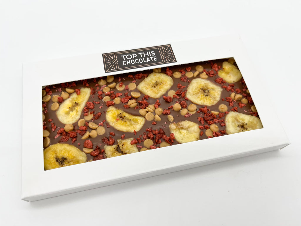 Peanut Butter Banana Bacon Chocolate Bar