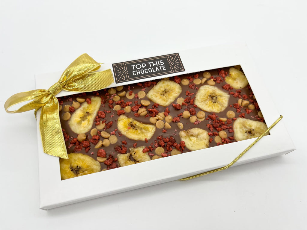 Peanut Butter Banana Bacon Chocolate Bar