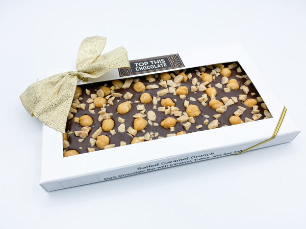 Salted Caramel-Chocolate Bars - Dash Of Evans