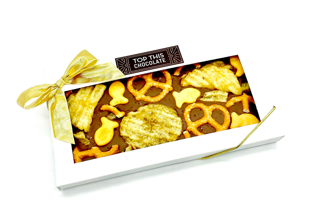 Potato Chip Pretzel Goldfish Sea Salt Chocolate Bar
