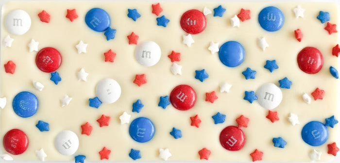 Freedom M&Ms & Star Sprinkle Chocolate Bar