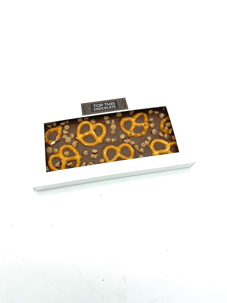 Pretzel Peanut Butter Chocolate Bar