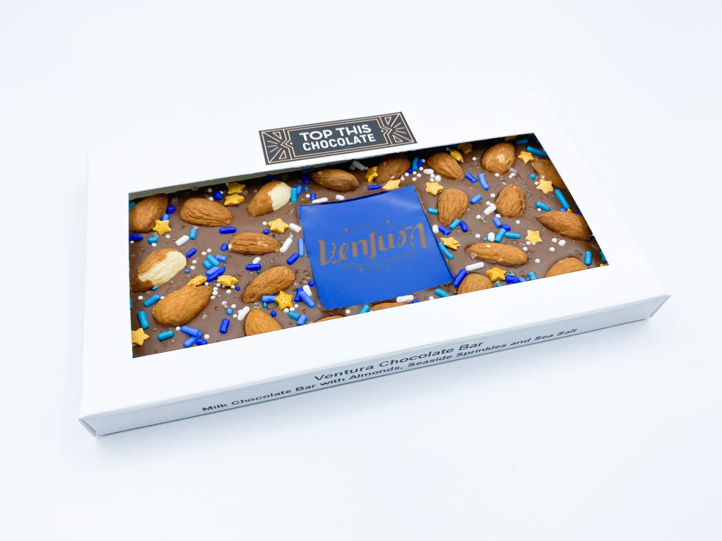 Ventura Milk Chocolate Bar with Almonds