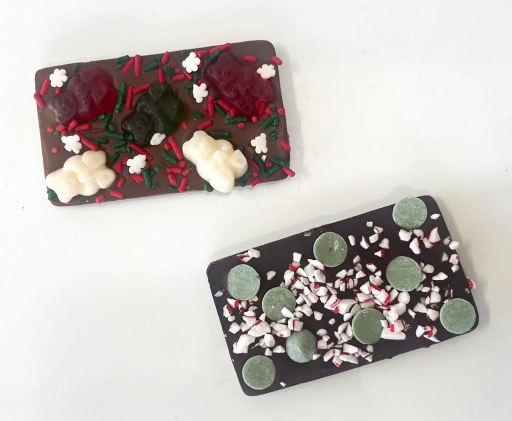 Christmas Chocolate Mini Bars