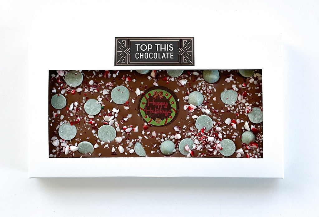 Mint Chip Peppermint Chocolate Bar