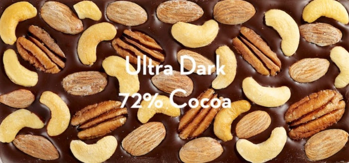 Mixed Nut Ultra Dark Chocolate Bar