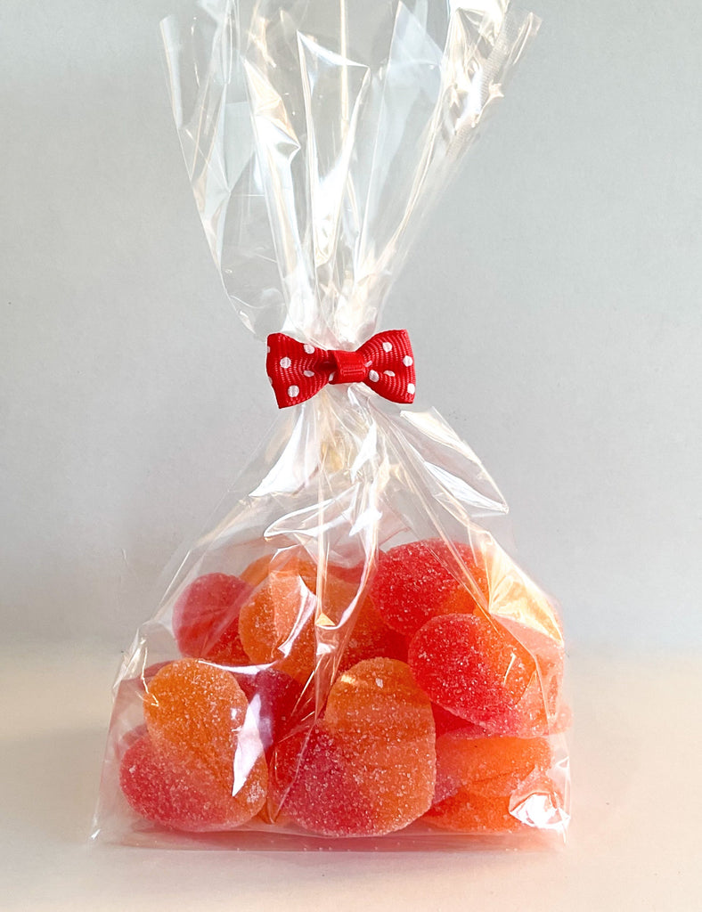 Peachy Gummy Hearts