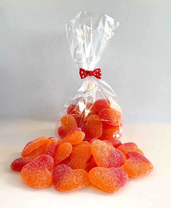 Peachy Gummy Hearts