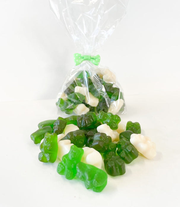 Green & White Gummy Bears for St. Patrick's Day