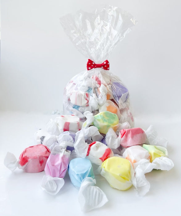 Assorted Salt Water Taffy, 5 oz bag with bow
