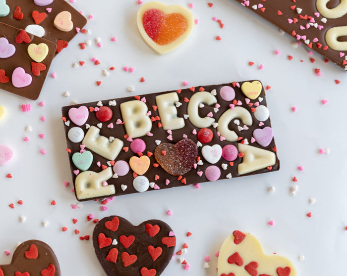 Valentine's Name Chocolate Bar