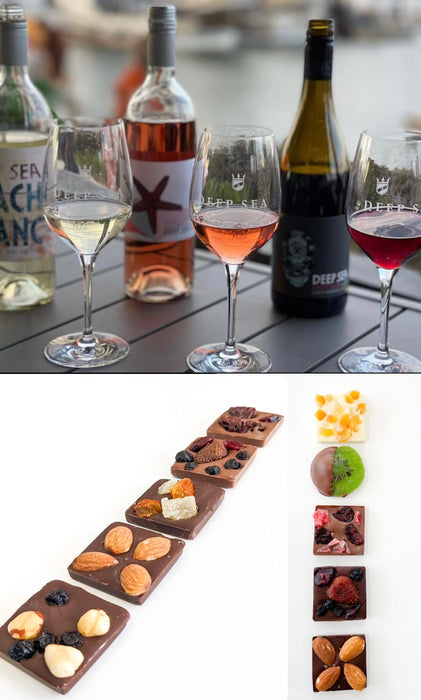 Chocolate Pairing with Wine Flight