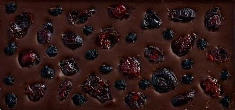 Blueberry Cranberry Cherry Dark Chocolate Antioxidant Bar