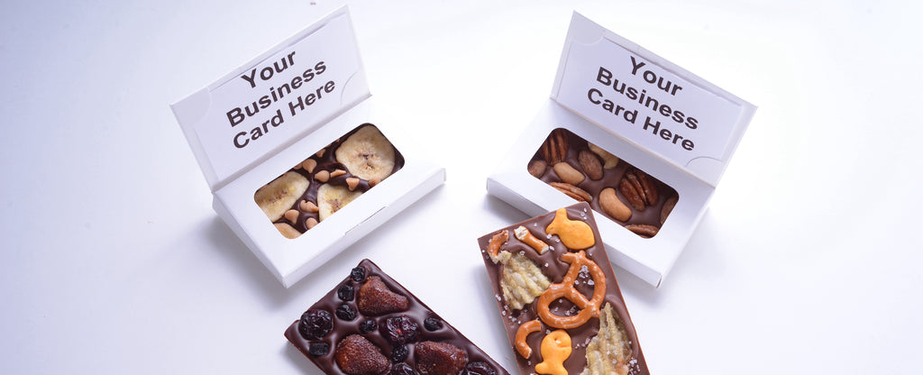 Business Card Chocolate Bar