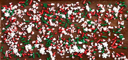 Christmas Sprinkles & Crushed Peppermint Milk Chocolate Bar
