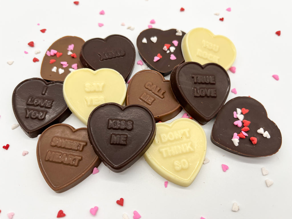 Chocolate Conversation Heart