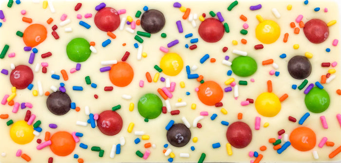 Confetti Skittles Chocolate Bar