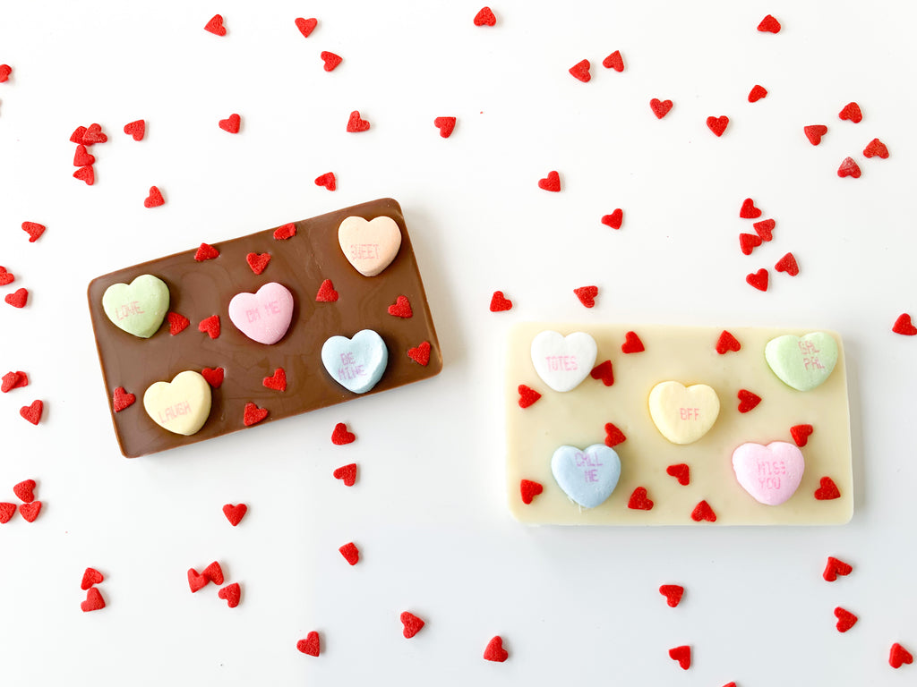 Valentine's Day Mini Chocolate Bars