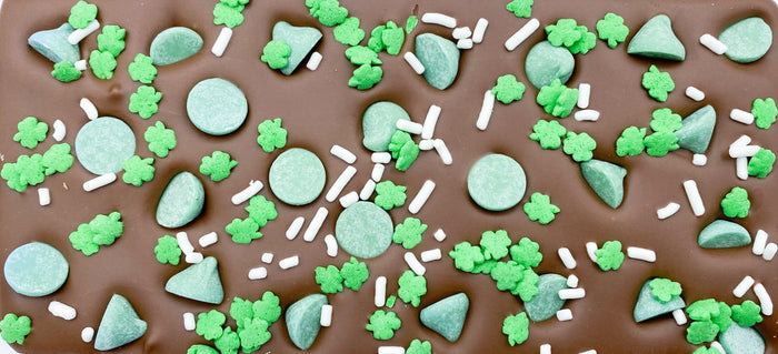 St Patrick's Day Mint Chip Chocolate Bar