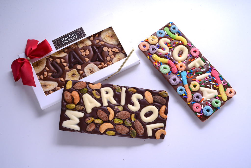 Chocolate Bars with Names