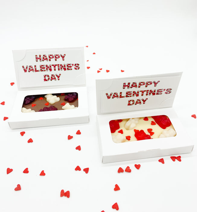 Valentine's Day Mini Chocolate Bars