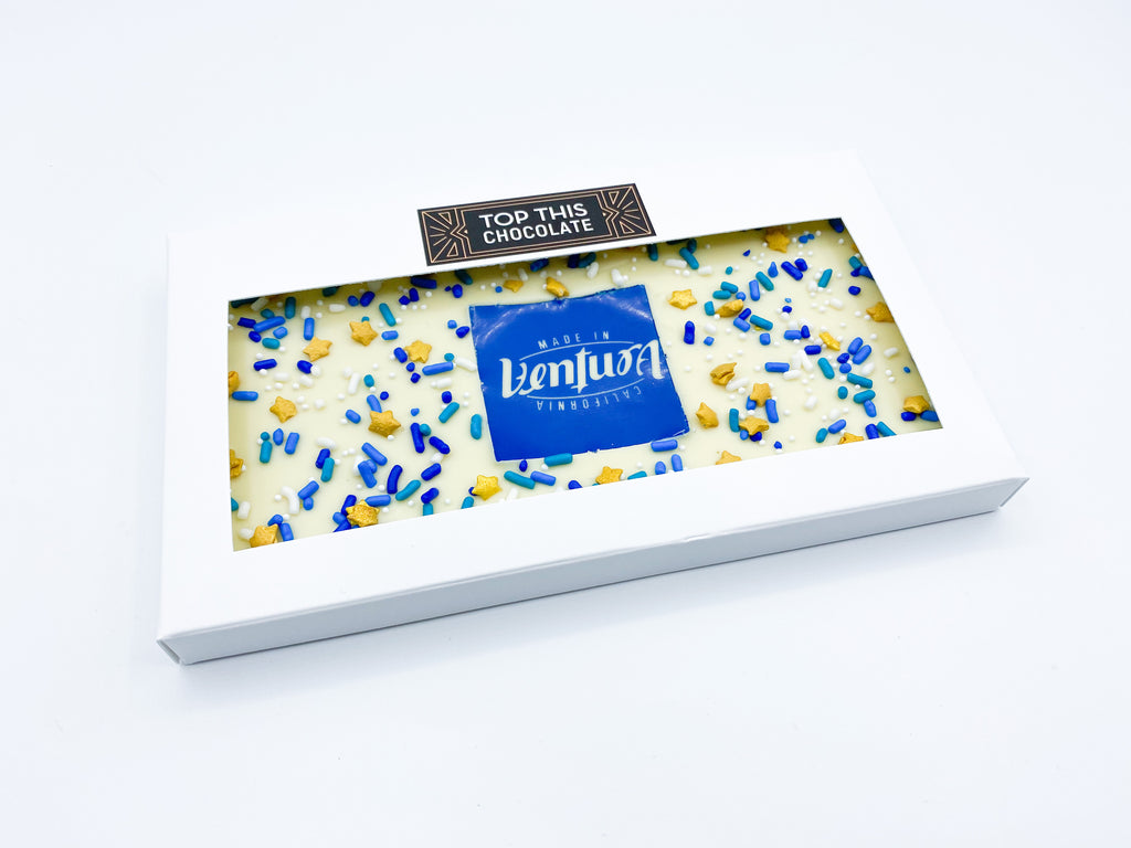 Made in Ventura Chocolate Bar with Seaside Sprinkles